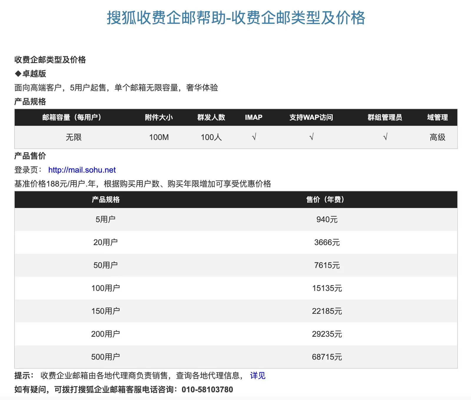 搜狐企业邮箱